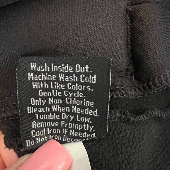 Women's Fila Sport Black Faux Fur Zip Up Jacket, Size Large - Picture 9 of 12